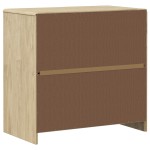 vidaXL Dulap "SAUDA", stejar, 80x43x75,5 cm, lemn masiv de pin vidaXL Dulap "SAUDA", stejar, 80x43x75,5 cm, lemn masiv de pin