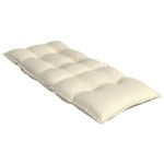 vidaXL Perne scaun cu spătar înalt, 6 buc, crem, țesătură Oxford vidaXL Perne scaun cu spătar înalt, 6 buc, crem, țesătură Oxford