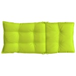 vidaXL Perne scaun cu spătar înalt, 2 buc, vernil, țesătură Oxford