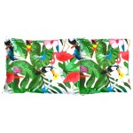 vidaXL Perne de scaun spătar înalt, 2 buc., multicolor, textil oxford