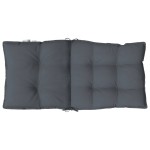 vidaXL Perne scaun cu spătar mic, 6 buc., antracit, textil oxford