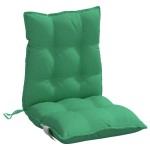 vidaXL Perne scaun cu spătar mic, 4 buc., verde, textil oxford vidaXL Perne scaun cu spătar mic, 4 buc., verde, textil oxford