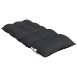 vidaXL Perne scaun cu spătar mic, 2 buc., negru, textil oxford