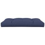 vidaXL Pernă pentru paleți, bleumarin, 120x80x12 cm, textil