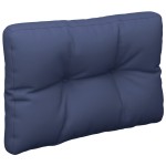 vidaXL Set pernă de paleți, bleumarin, 60x40x12 cm, material textil vidaXL Set pernă de paleți, bleumarin, 60x40x12 cm, material textil