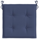 vidaXL Perne pentru paleți 2 buc. bleumarin, 40x40x4 cm, textil Oxford