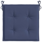 vidaXL Perne pentru paleți 6 buc. bleumarin, 40x40x4 cm, textil Oxford