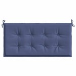 vidaXL Pernă bancă de grădină, bleumarin, 120x50x4 cm, textil Oxford