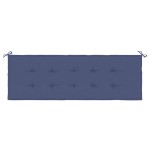 vidaXL Pernă de bancă de grădină bleumarin, 150x50x4 cm, textil Oxford