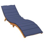 vidaXL Pernă de șezlong, bleumarin, textil oxford vidaXL Pernă de șezlong, bleumarin, textil oxford