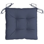 vidaXL Perne de scaun 4 buc. bleumarin 50x50x7 cm textil oxford