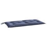 vidaXL Pernă bancă de grădină, bleumarin, 100x50x7cm, textil oxford