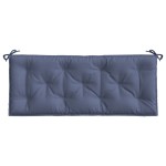 vidaXL Pernă bancă de grădină, bleumarin, 120x50x7cm, textil oxford vidaXL Pernă bancă de grădină, bleumarin, 120x50x7cm, textil oxford