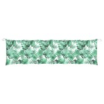 vidaXL Pernă bancă de grădină model frunze, 180x50x7 cm, textil oxford vidaXL Pernă bancă de grădină model frunze, 180x50x7 cm, textil oxford