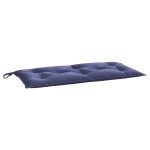 vidaXL Perne bancă de grădină 2buc. bleumarin 100x50x7cm textil oxford