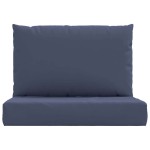 vidaXL Perne de paleți, 2 buc., bleumarin, material textil