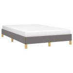 vidaXL Cadru de pat fără saltea gri închis 120x190 cm țesătură vidaXL Cadru de pat fără saltea gri închis 120x190 cm țesătură