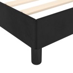 vidaXL Cadru de pat fără saltea Negru 120x190 cm catifea vidaXL Cadru de pat fără saltea Negru 120x190 cm catifea