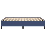 vidaXL Cadru de pat fără saltea Albastru 120x190 cm țesătură
