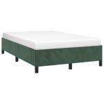 vidaXL Cadru de pat fără saltea verde închis 120x190 cm catifea vidaXL Cadru de pat fără saltea verde închis 120x190 cm catifea