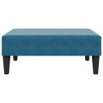 vidaXL Taburet, albastru, 77x55x31 cm, catifea vidaXL Taburet, albastru, 77x55x31 cm, catifea