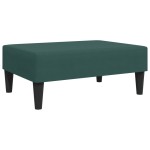 vidaXL Taburet, verde închis, 77x55x31 cm, catifea vidaXL Taburet, verde închis, 77x55x31 cm, catifea
