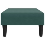 vidaXL Taburet, verde închis, 77x55x31 cm, catifea vidaXL Taburet, verde închis, 77x55x31 cm, catifea