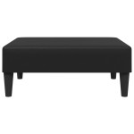 vidaXL Taburet, negru, 77x55x31 cm, piele artificială vidaXL Taburet, negru, 77x55x31 cm, piele artificială