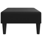 vidaXL Taburet, negru, 77x55x31 cm, piele artificială vidaXL Taburet, negru, 77x55x31 cm, piele artificială