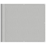 vidaXL Paravan de balcon gri deschis 90x300 cm 100% poliester oxford