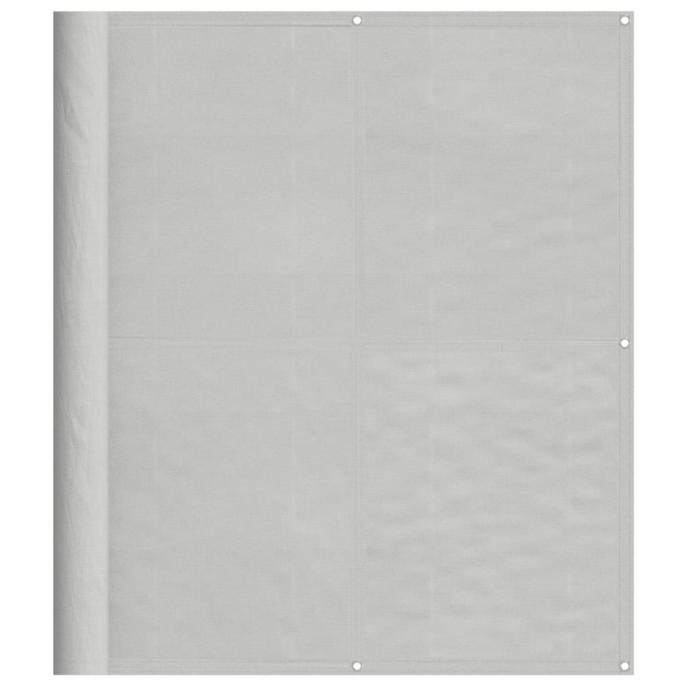vidaXL Paravan de balcon gri deschis 120x300 cm 100% poliester oxford