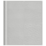 vidaXL Paravan de balcon gri deschis 120x300 cm 100% poliester oxford