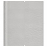 vidaXL Paravan de balcon gri deschis 120x600 cm 100% poliester oxford