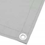 vidaXL Paravan de balcon gri deschis 120x600 cm 100% poliester oxford