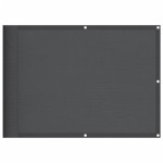 vidaXL Paravan de balcon, antracit, 75x700 cm, 100% poliester oxford