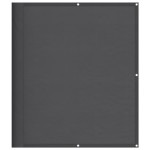 vidaXL Paravan de balcon, antracit, 120x700 cm, 100% poliester oxford