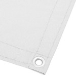 vidaXL Paravan de balcon, alb, 120x1000 cm, 100% poliester oxford