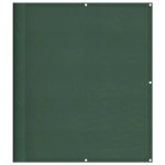vidaXL Paravan de balcon verde închis 120x700 cm 100% poliester oxford