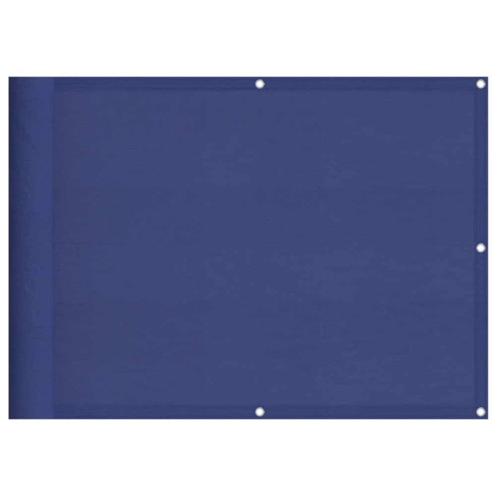 vidaXL Paravan de balcon, albastru, 75x700 cm, 100% poliester oxford