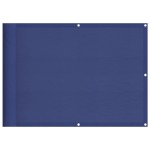 vidaXL Paravan de balcon, albastru, 75x700 cm, 100% poliester oxford