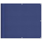 vidaXL Paravan de balcon, albastru, 90x1000 cm, 100% poliester oxford