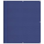 vidaXL Paravan de balcon, albastru, 120x800 cm, 100% poliester oxford