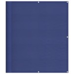vidaXL Paravan de balcon, albastru, 120x1000 cm, 100% poliester oxford