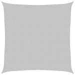 vidaXL Parasolar, gri deschis, 3x3 m, 100% poliester Oxford