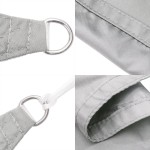 vidaXL Parasolar, gri deschis, 3x3x4,24 m, 100% poliester Oxford vidaXL Parasolar, gri deschis, 3x3x4,24 m, 100% poliester Oxford