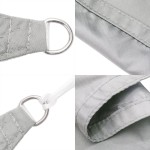 vidaXL Parasolar, gri deschis, 3x4x4 m, 100% poliester Oxford vidaXL Parasolar, gri deschis, 3x4x4 m, 100% poliester Oxford
