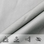 vidaXL Parasolar, gri deschis, 3x4x4 m, 100% poliester Oxford vidaXL Parasolar, gri deschis, 3x4x4 m, 100% poliester Oxford