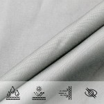 vidaXL Parasolar, gri deschis, 4x5x5 m, 100% poliester Oxford vidaXL Parasolar, gri deschis, 4x5x5 m, 100% poliester Oxford