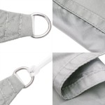 vidaXL Parasolar, gri deschis, 5x5x5 m, 100% poliester Oxford vidaXL Parasolar, gri deschis, 5x5x5 m, 100% poliester Oxford