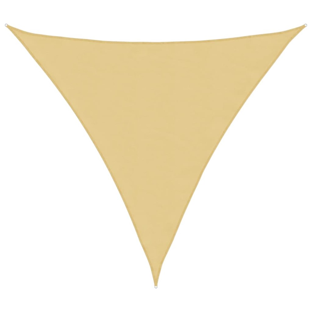 vidaXL Parasolar, nisipiu, 3x3x3 m, 100% poliester Oxford